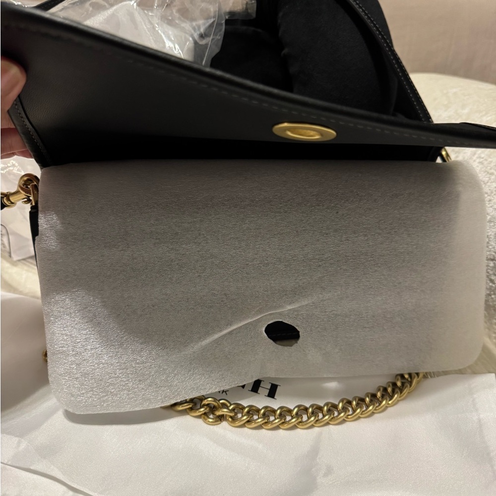 Coach Black Leather Bag - Picture 5 of 9